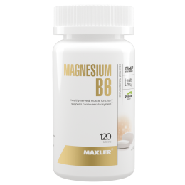 Maxler Magnesium B6, 120 таб