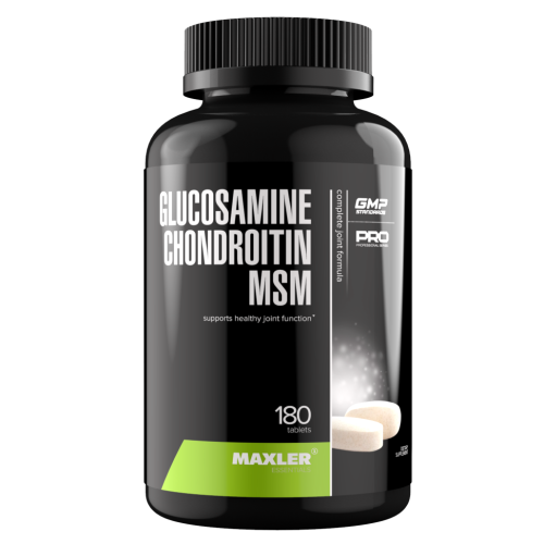 Maxler Glucosamine Chondroitin MSM, 180 таб