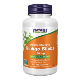 NOW Ginkgo Biloba 120 mg, 200 vcaps