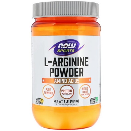 NOW L-Arginine Powder, 454 г