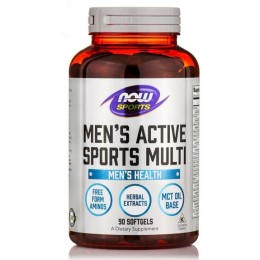 NOW Men's Active Sports Multi, 90 капс