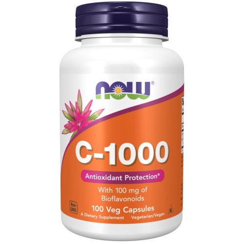 NOW Vitamin C 1000 мг, 100 капс