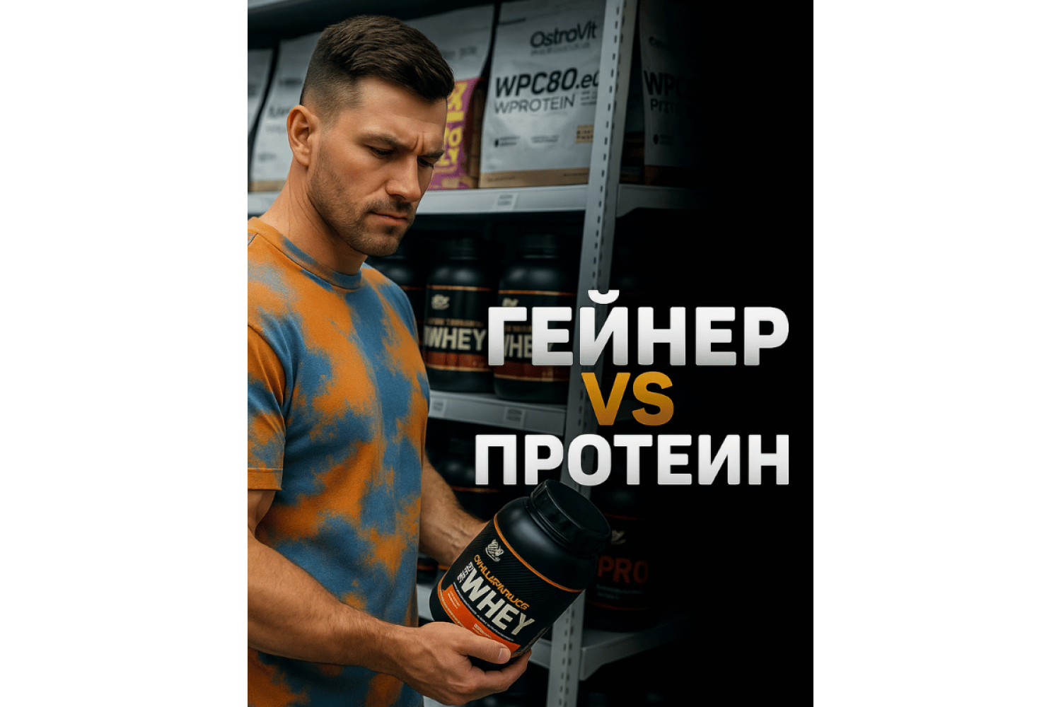 Протеин или гейнер: что выбрать для набора массы?